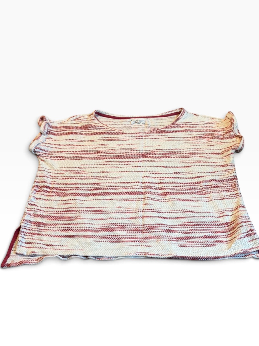 LOU & GREY short sleeve space dyed sweater